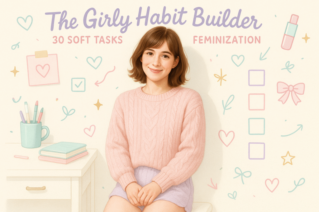 The Girly Habit Builder: 30 Soft Tasks for Daily Feminization