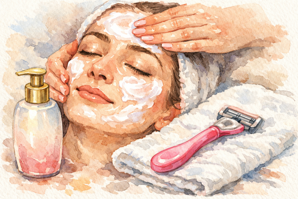 Creating Skincare & Shaving - Sissy Makeup Tutorials for Men