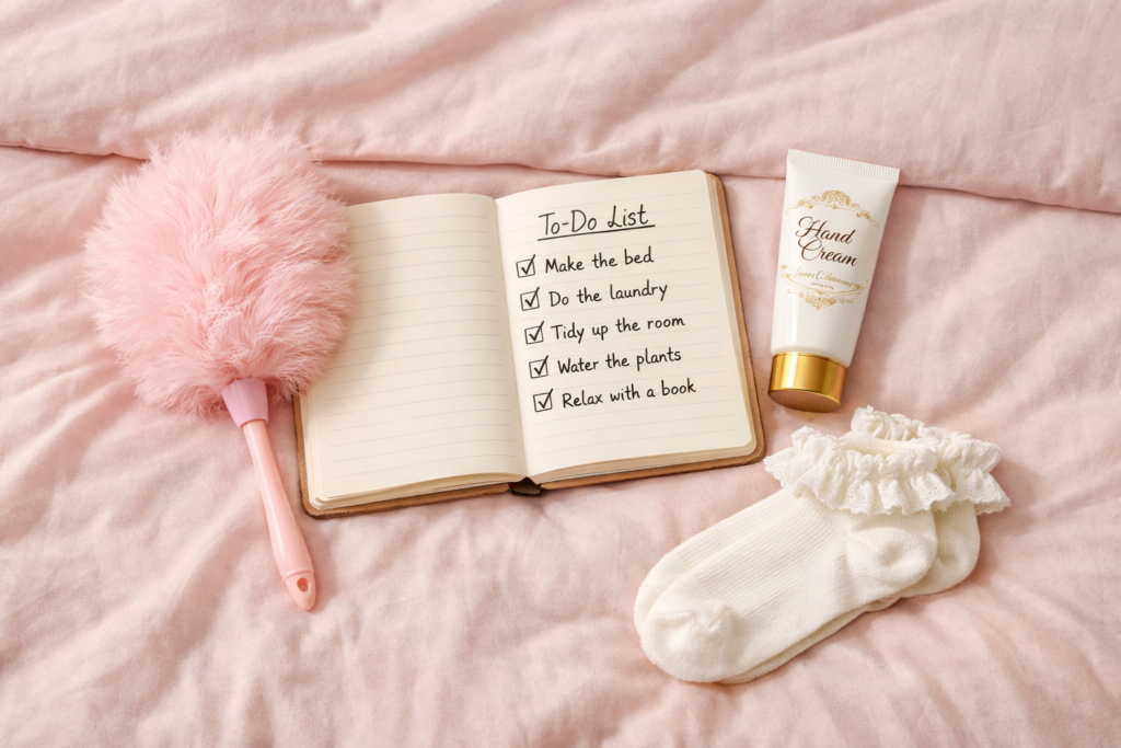 Daily Sissy Chores List