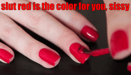 Scarlet toenail transformation
