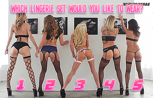 Preparing the lingerie lottery