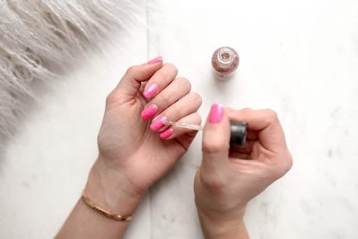 Nail polish reference from the original Unpolished assignment