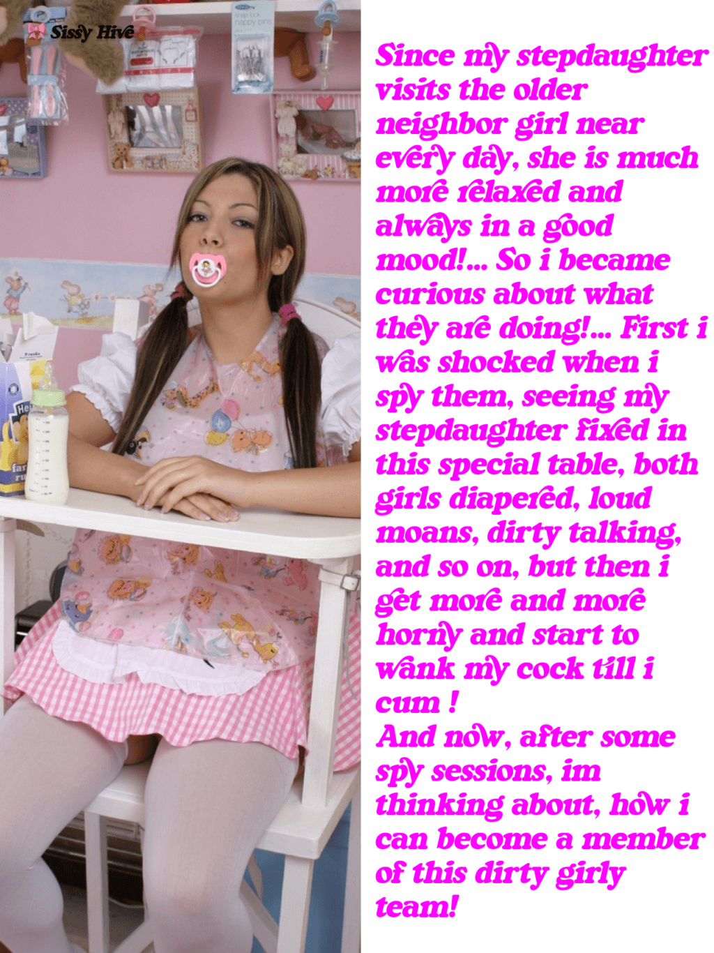 ABDL Sissy Captions