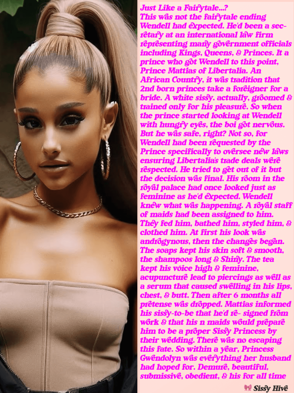 Ariana Grande Sissy girl look