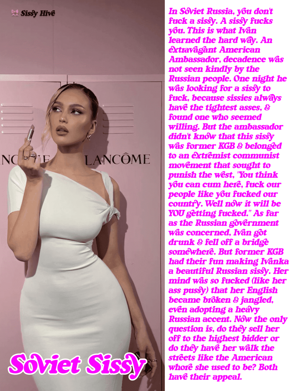 Black Sissy Caption