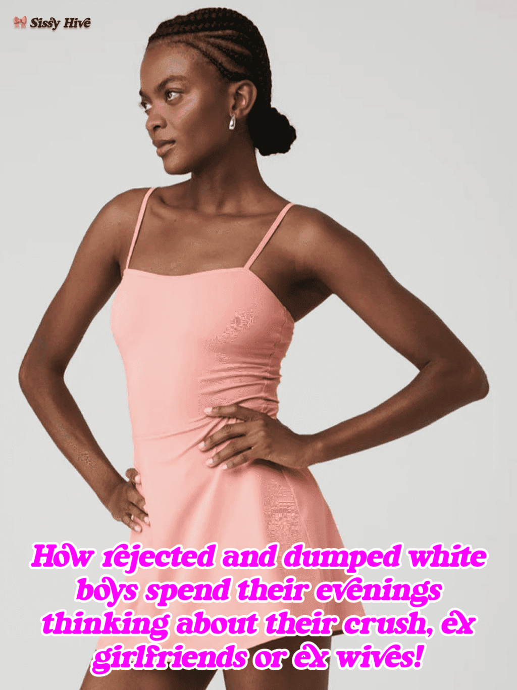 Black Sissy Caption