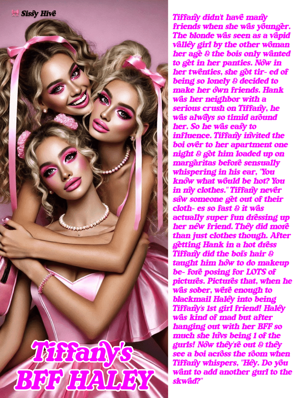 Blackmail Sissy Captions