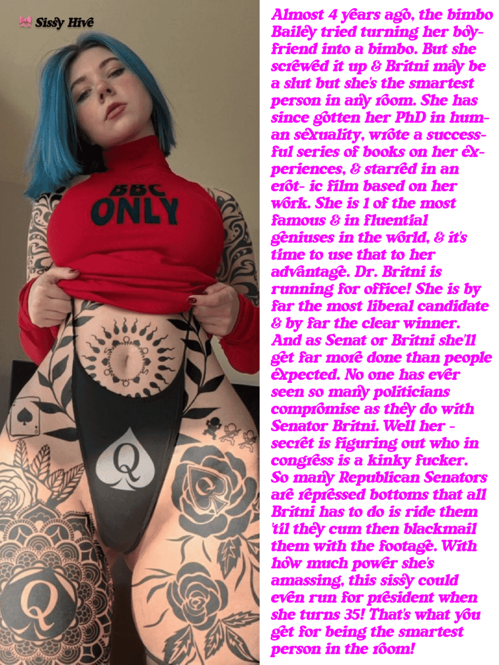 Blackmail Sissy Caption
