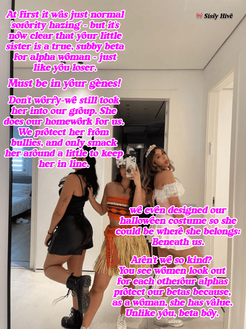 Bully Sissy Caption