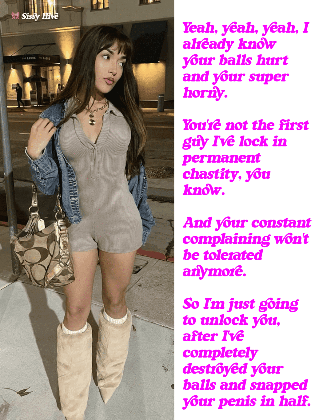 Castrated Sissy Caption