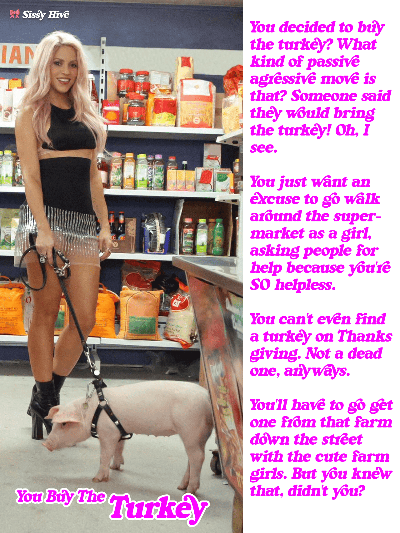 Celebrity Sissy Caption