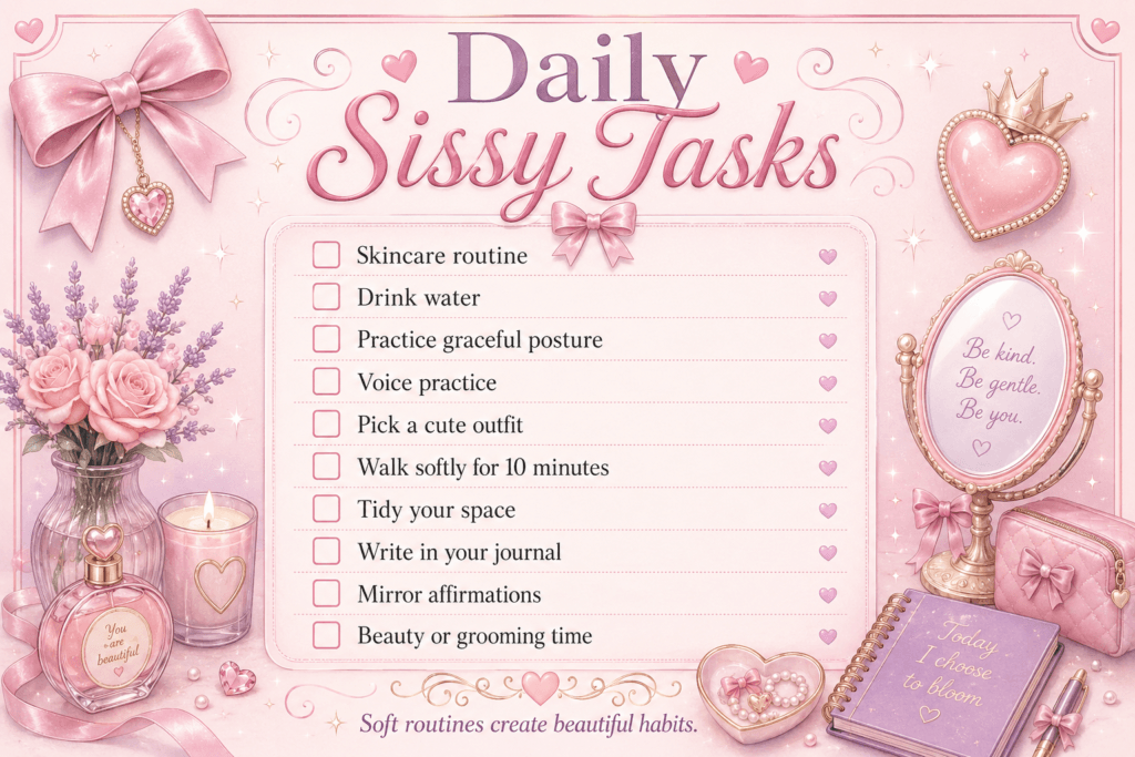 Daily Sissy Tasks: The Ultimate Routine for Good Girls