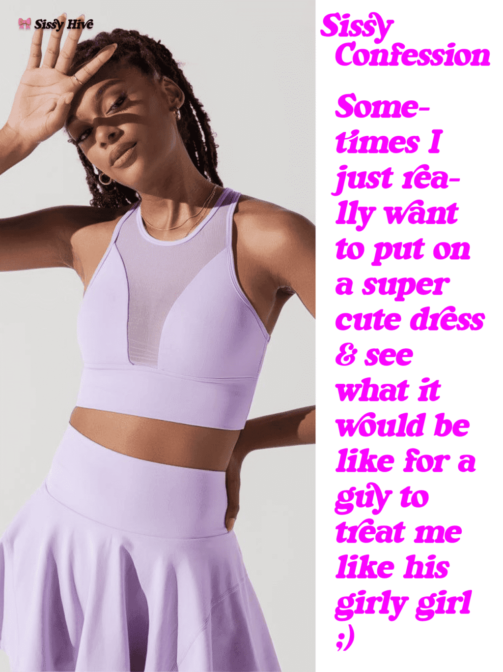 Cute Sissy Caption
