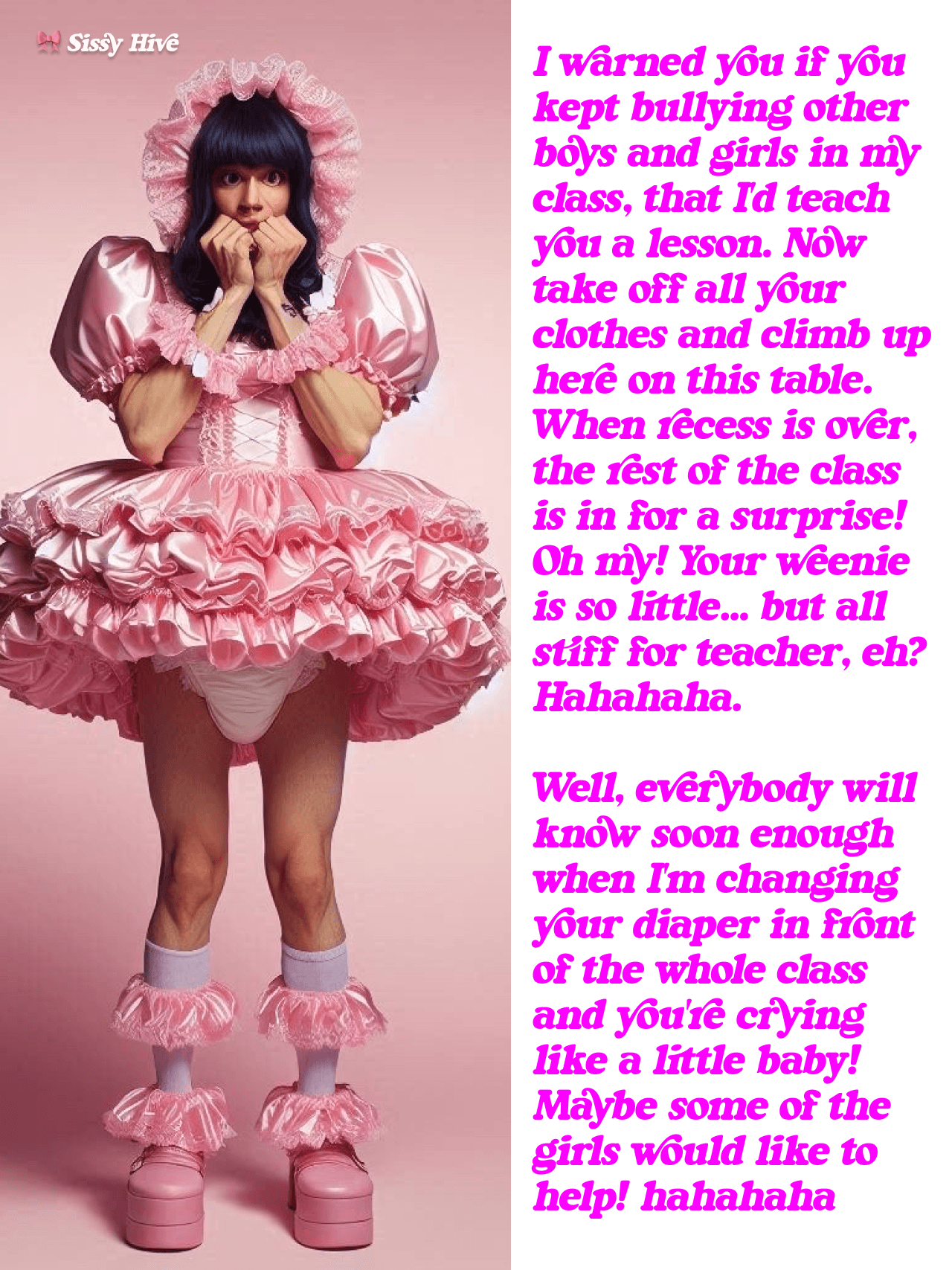 Diaper Sissy Caption