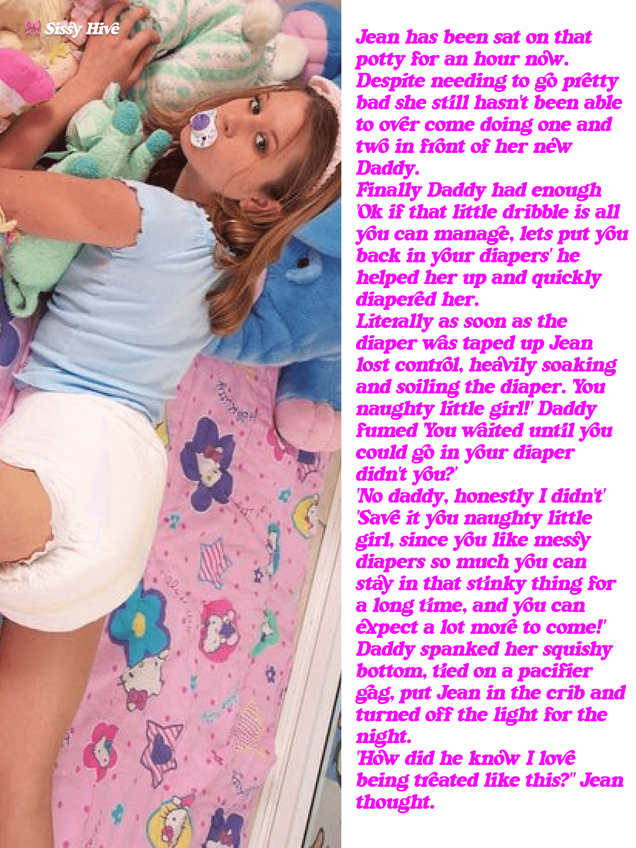 Diaper Sissy Caption