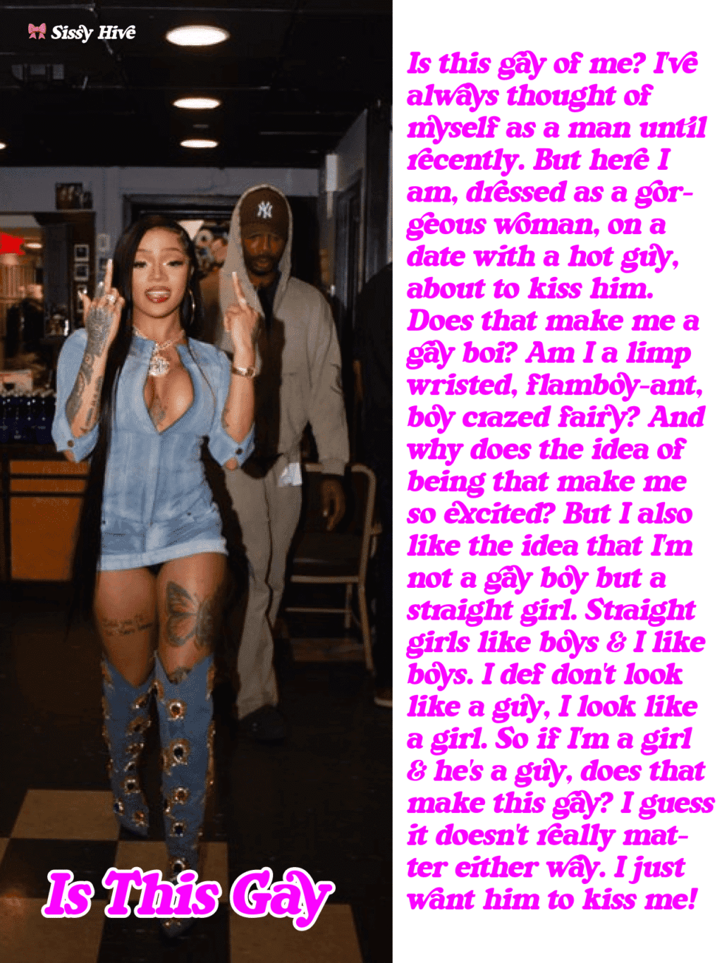 Gay Sissy Caption