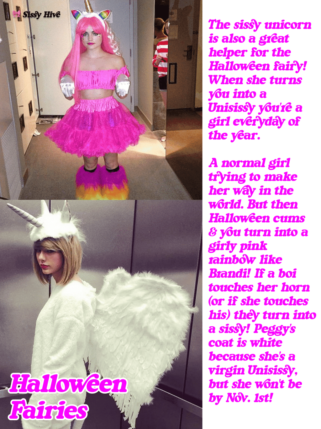 Halloween Sissy Captions