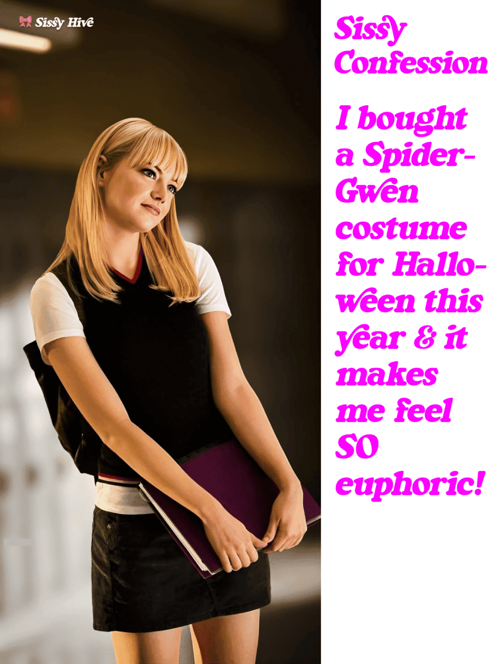 Halloween Sissy Captions