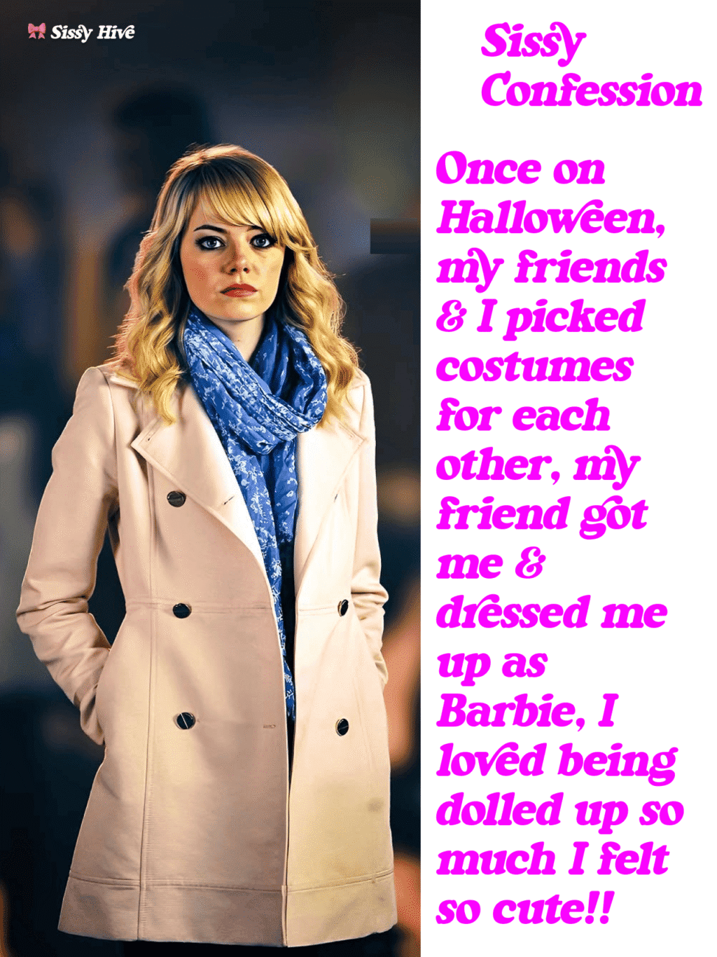 Halloween Sissy Captions