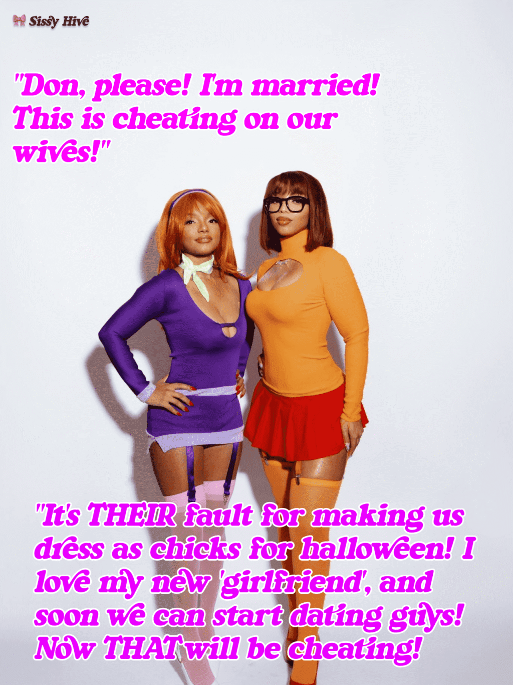 Halloween Sissy Captions