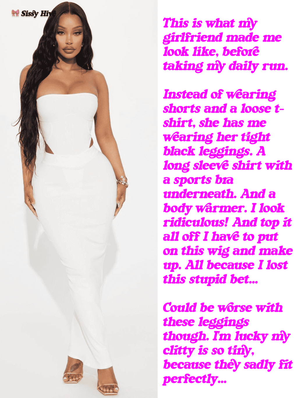 Interracial Sissy Captions