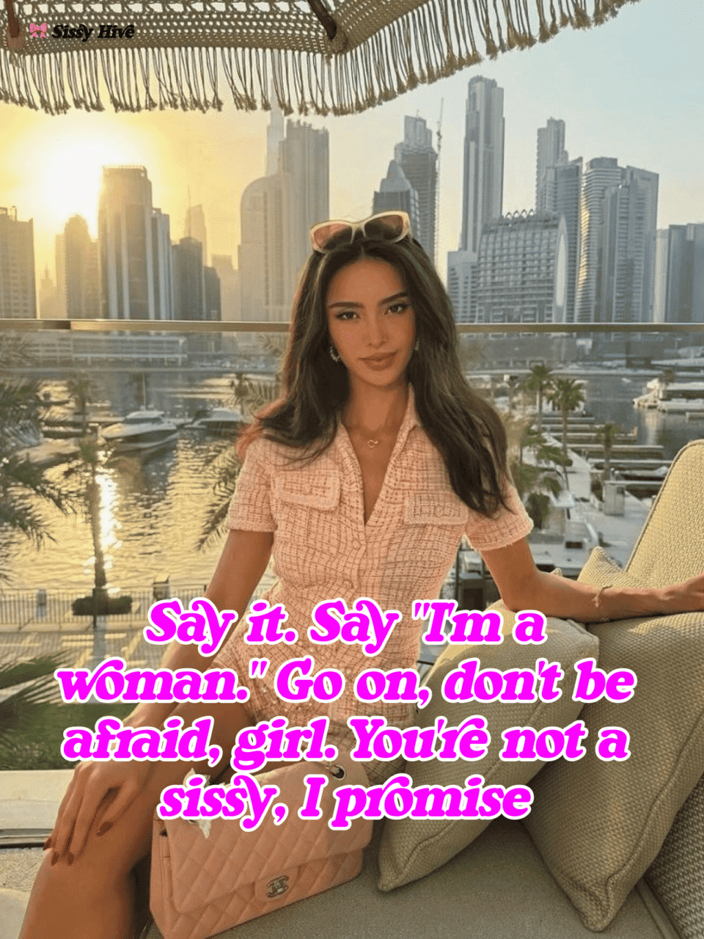 Lesbian Sissy Caption