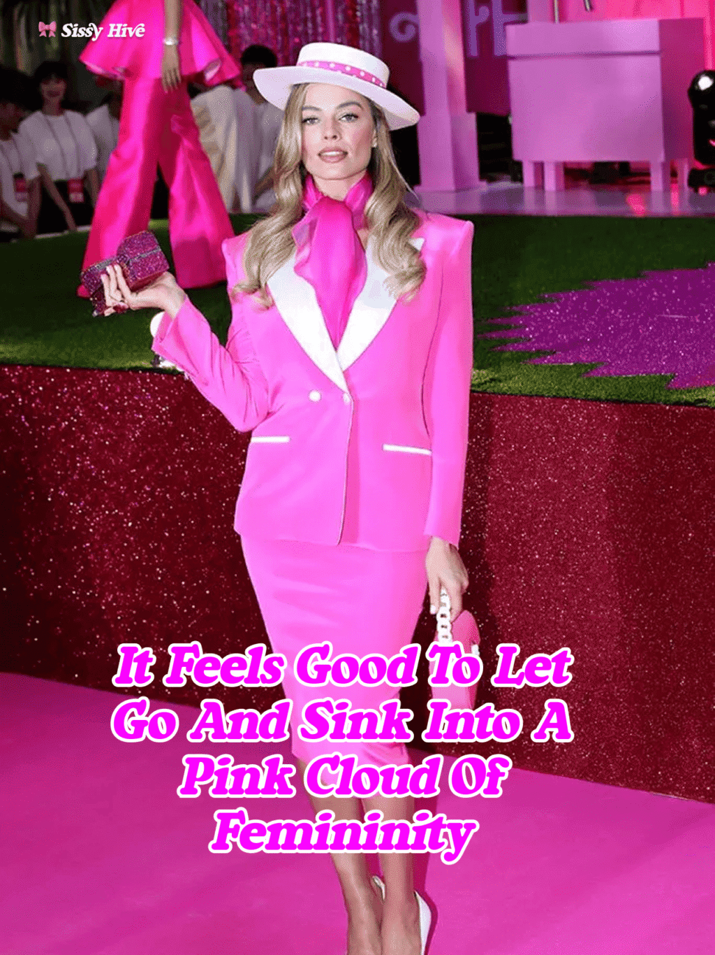 Pink Sissy Caption