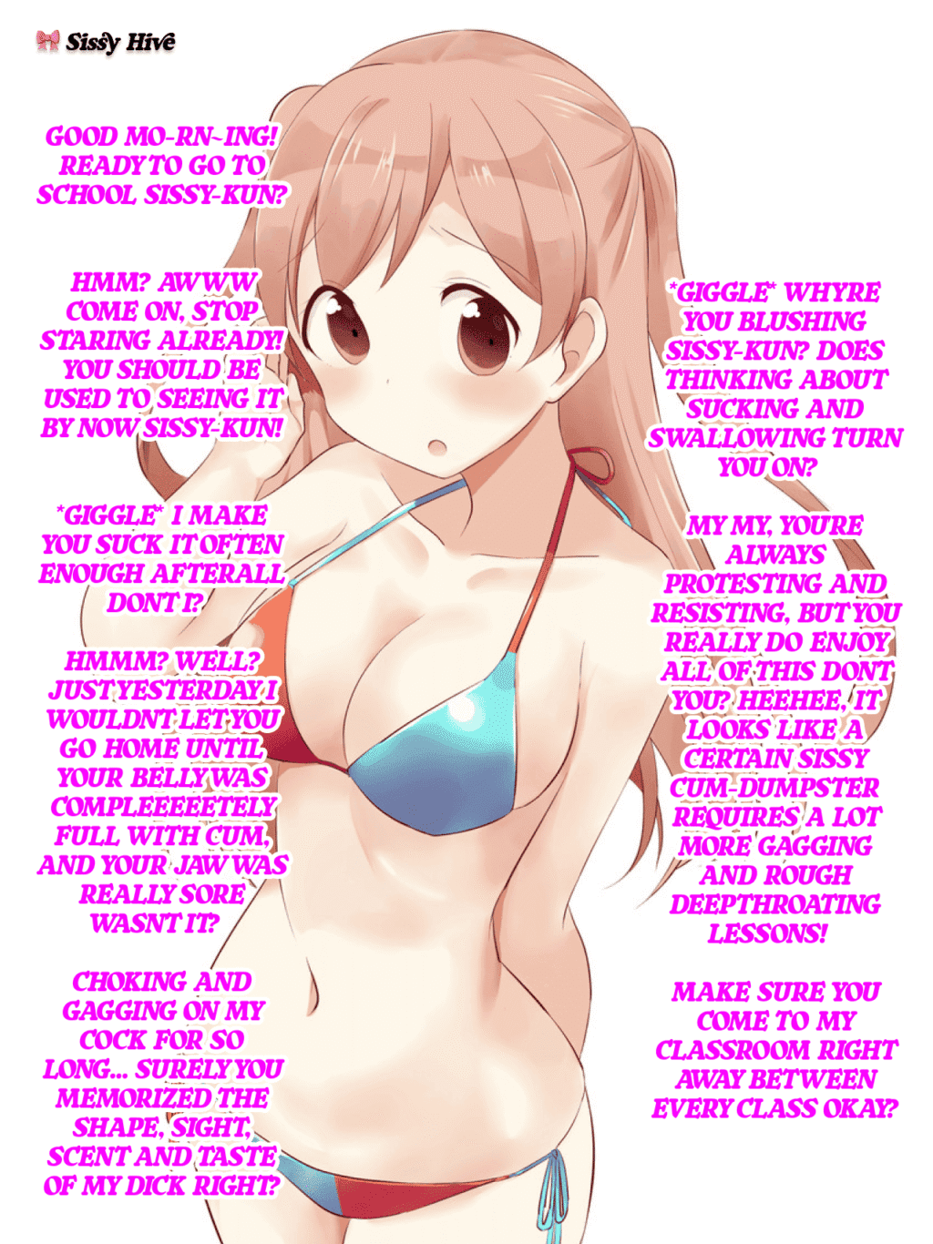 Sissy Anime Captions