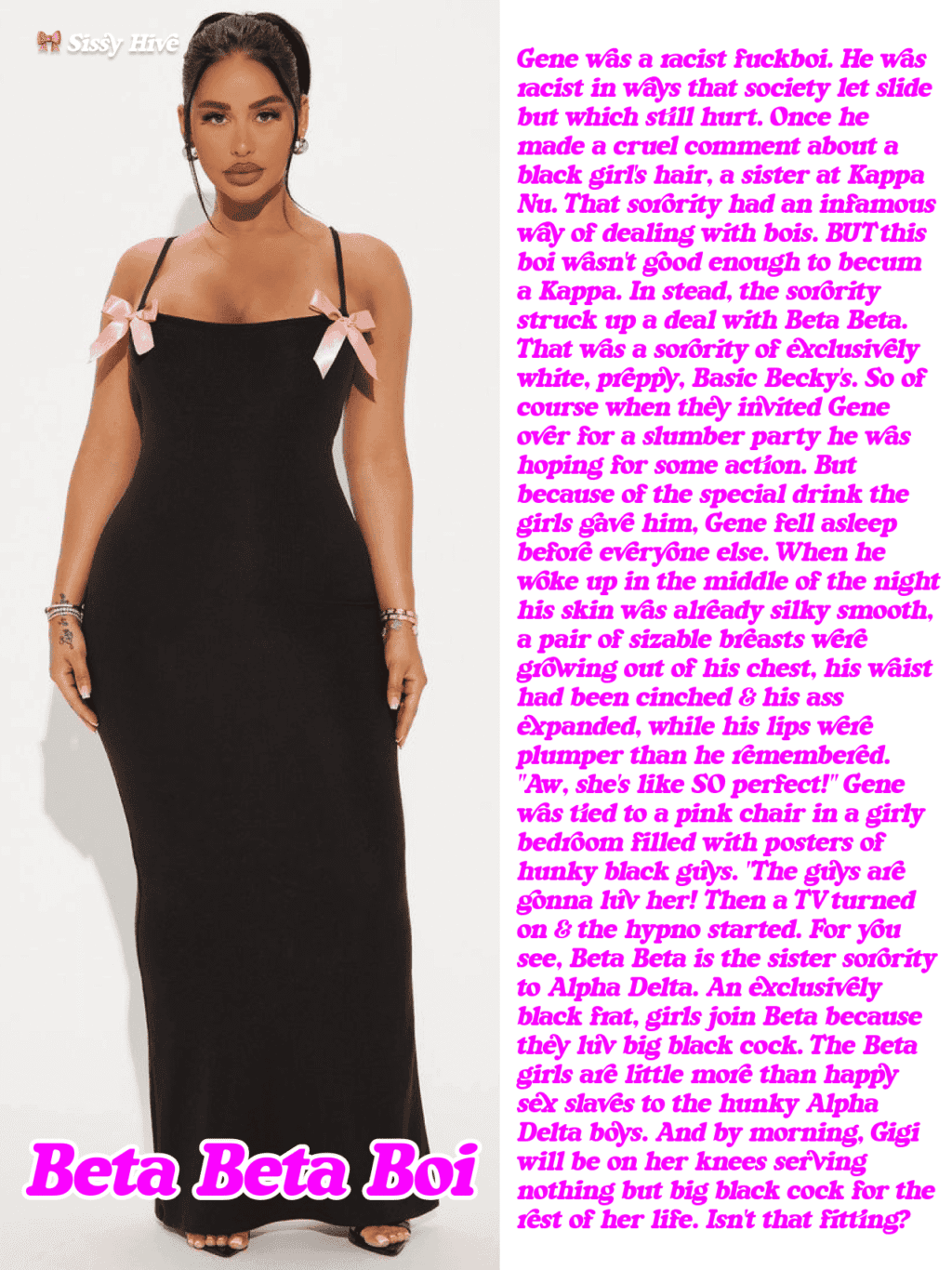 Sissy Beta Caption