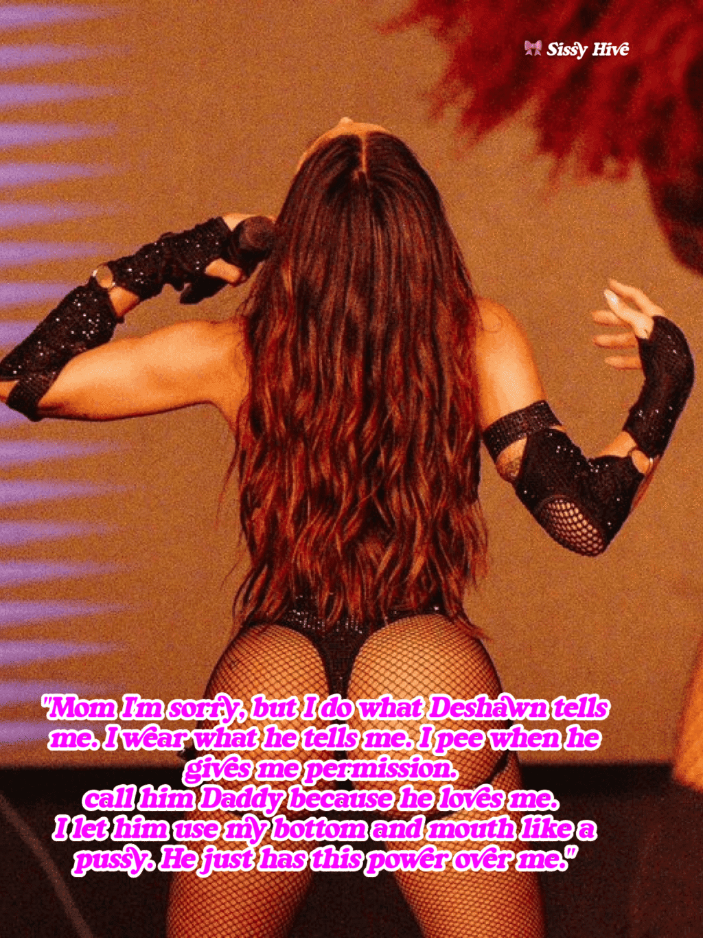 Sissy Bottom Caption