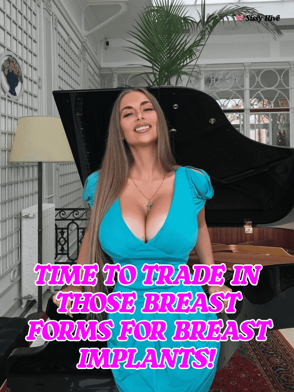 Sissy Breasts Caption