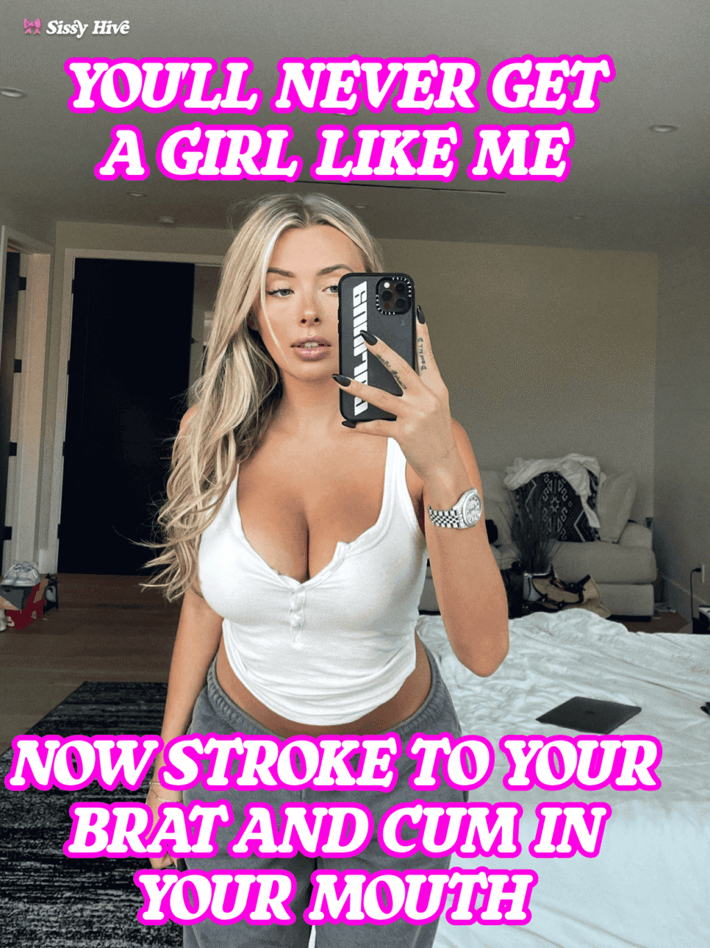 Sissy CEI Caption
