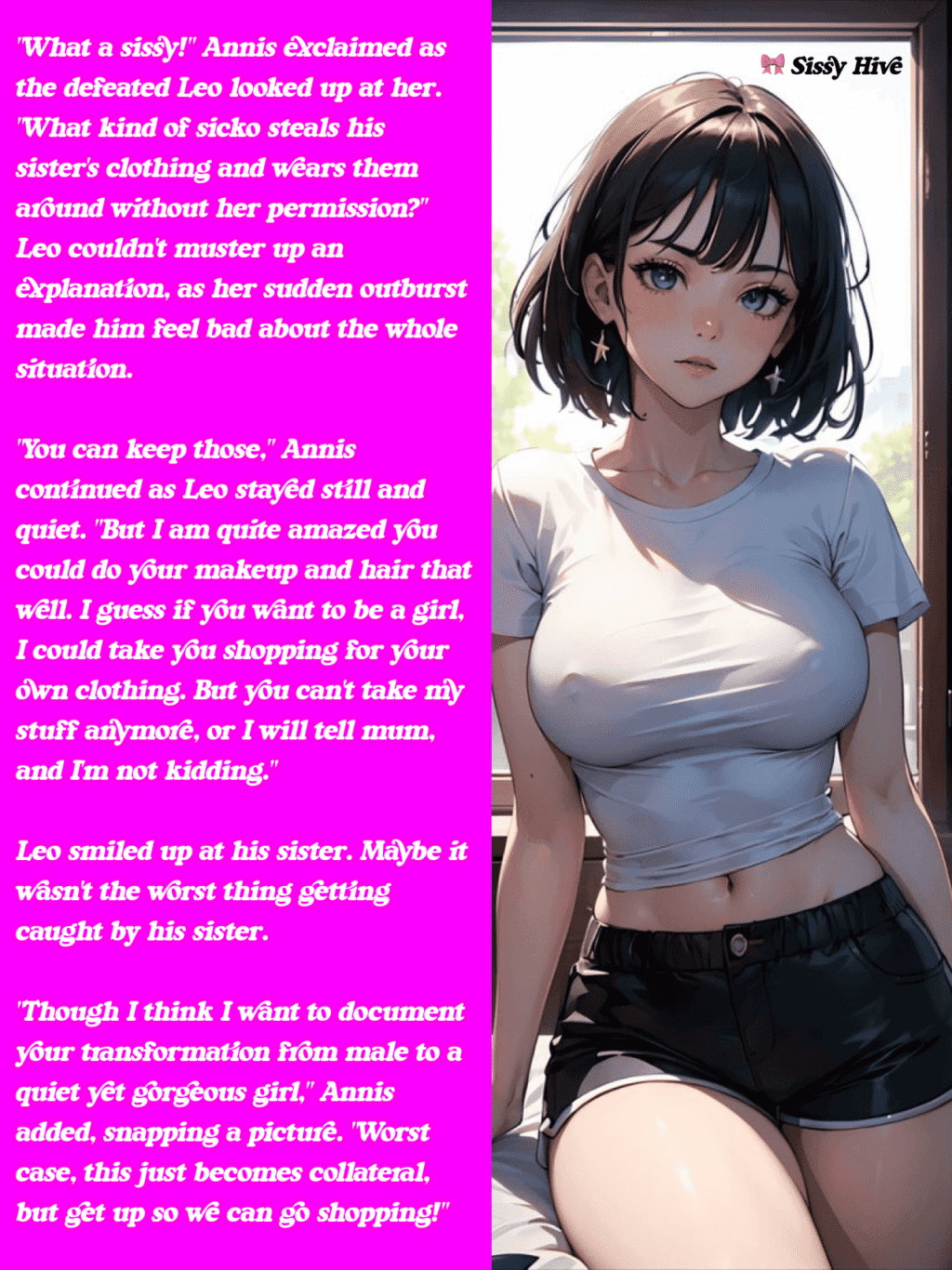 Sissy Caught Captions 8