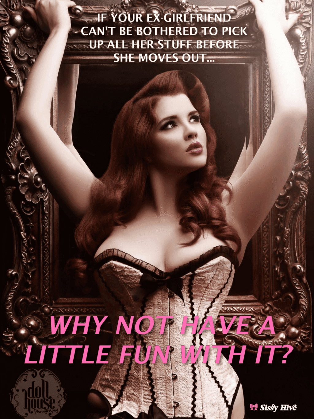 Sissy Corset Captions - 6