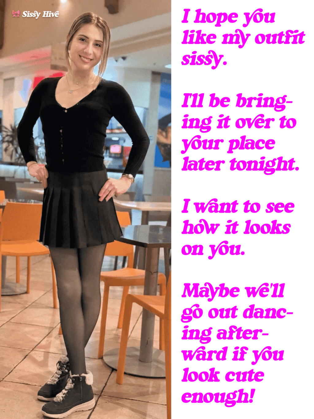 Sissy Crossdresser Captions 1