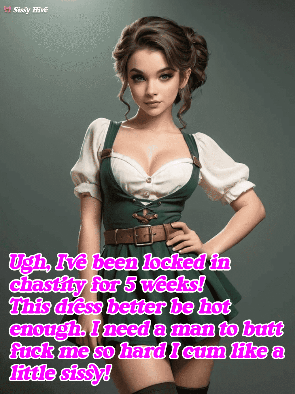 Sissy Dress Caption 20