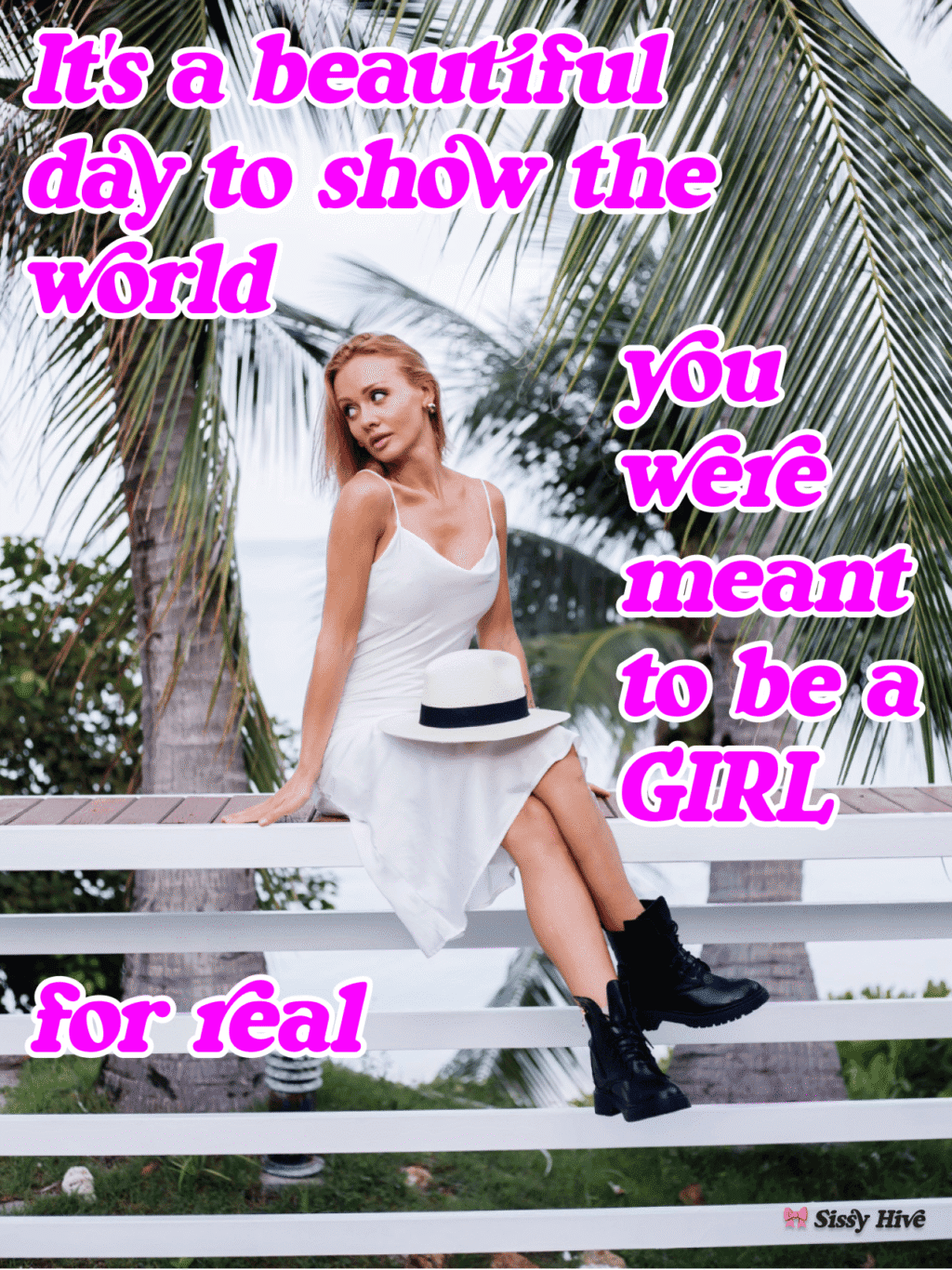 Sissy Encouragement Caption 1