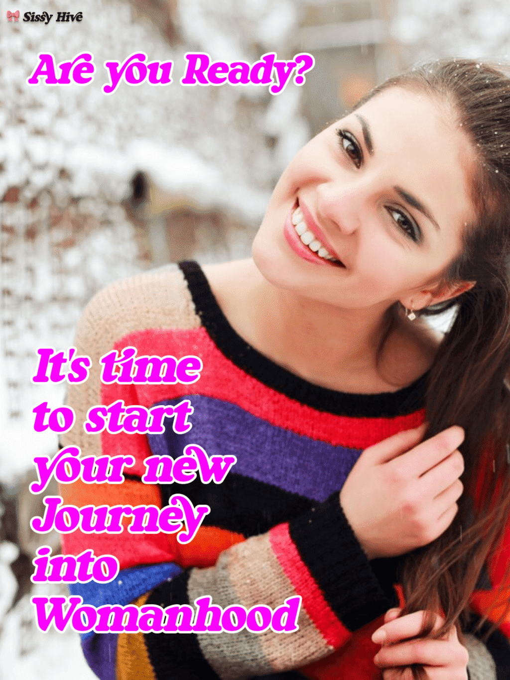 Sissy Facial Caption 10