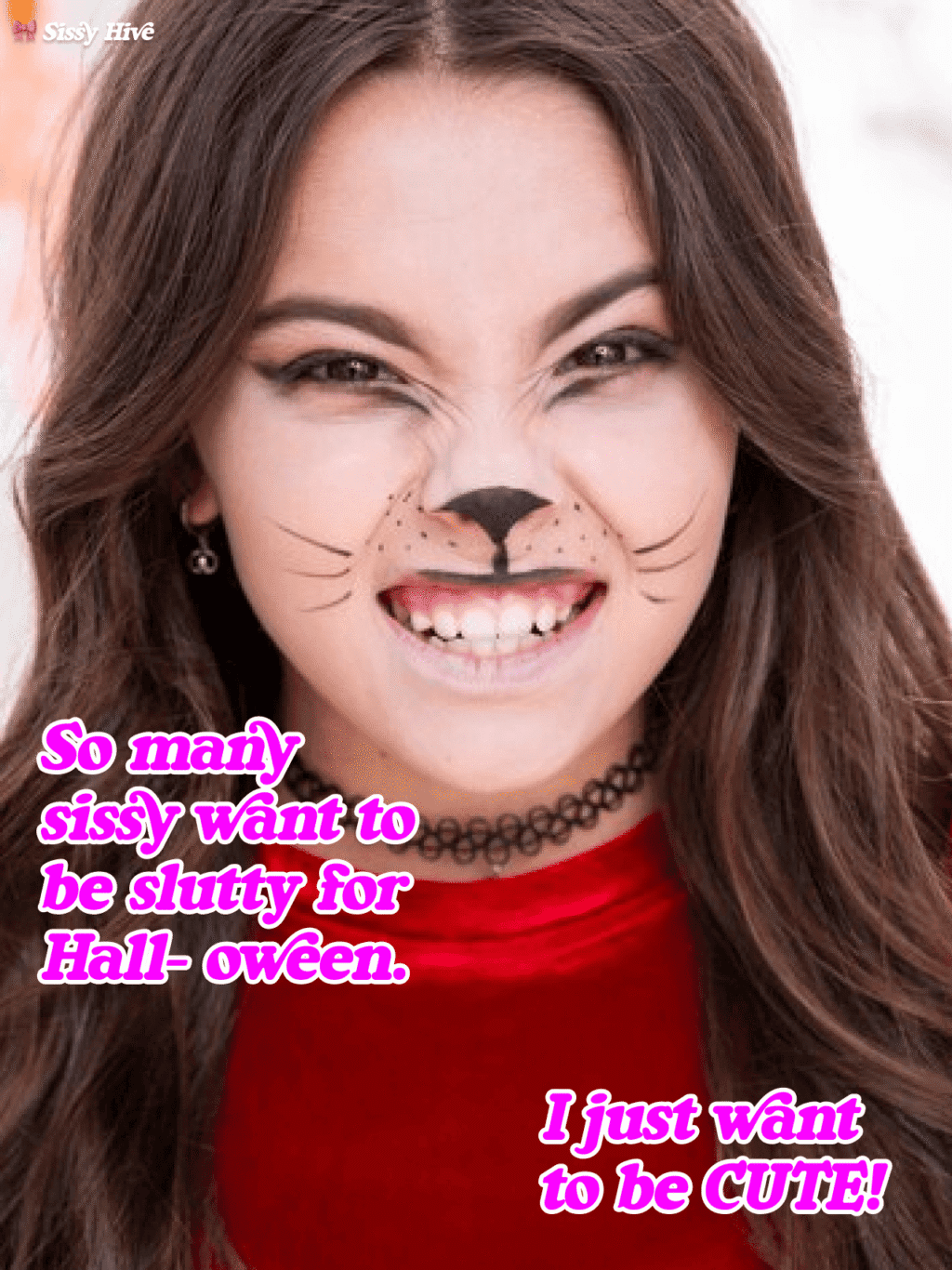 Sissy Facial Caption 4