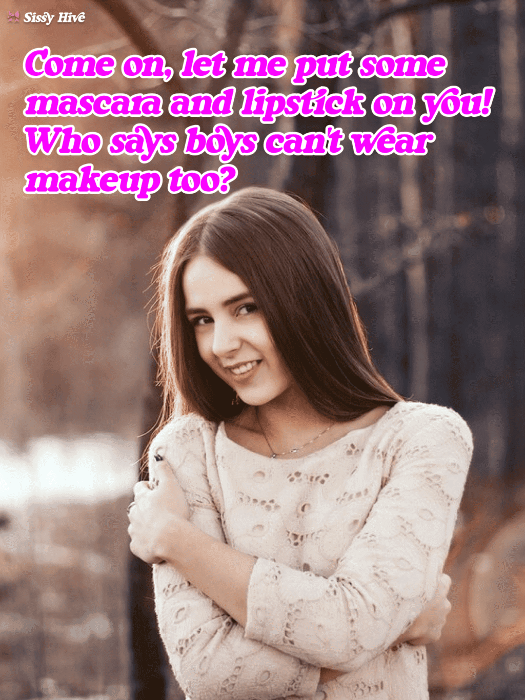 Sissy Facial Caption 9