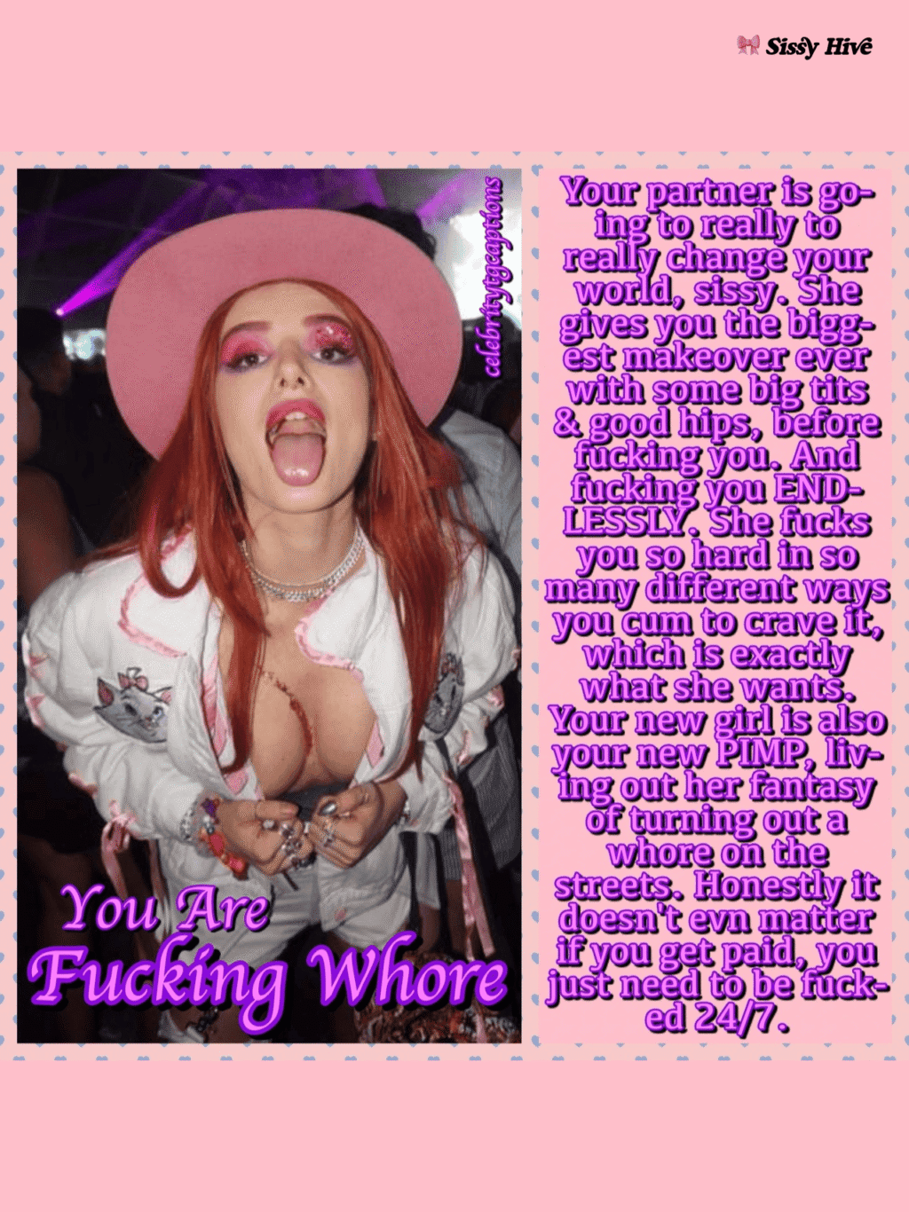 Sissy First time Captions 10