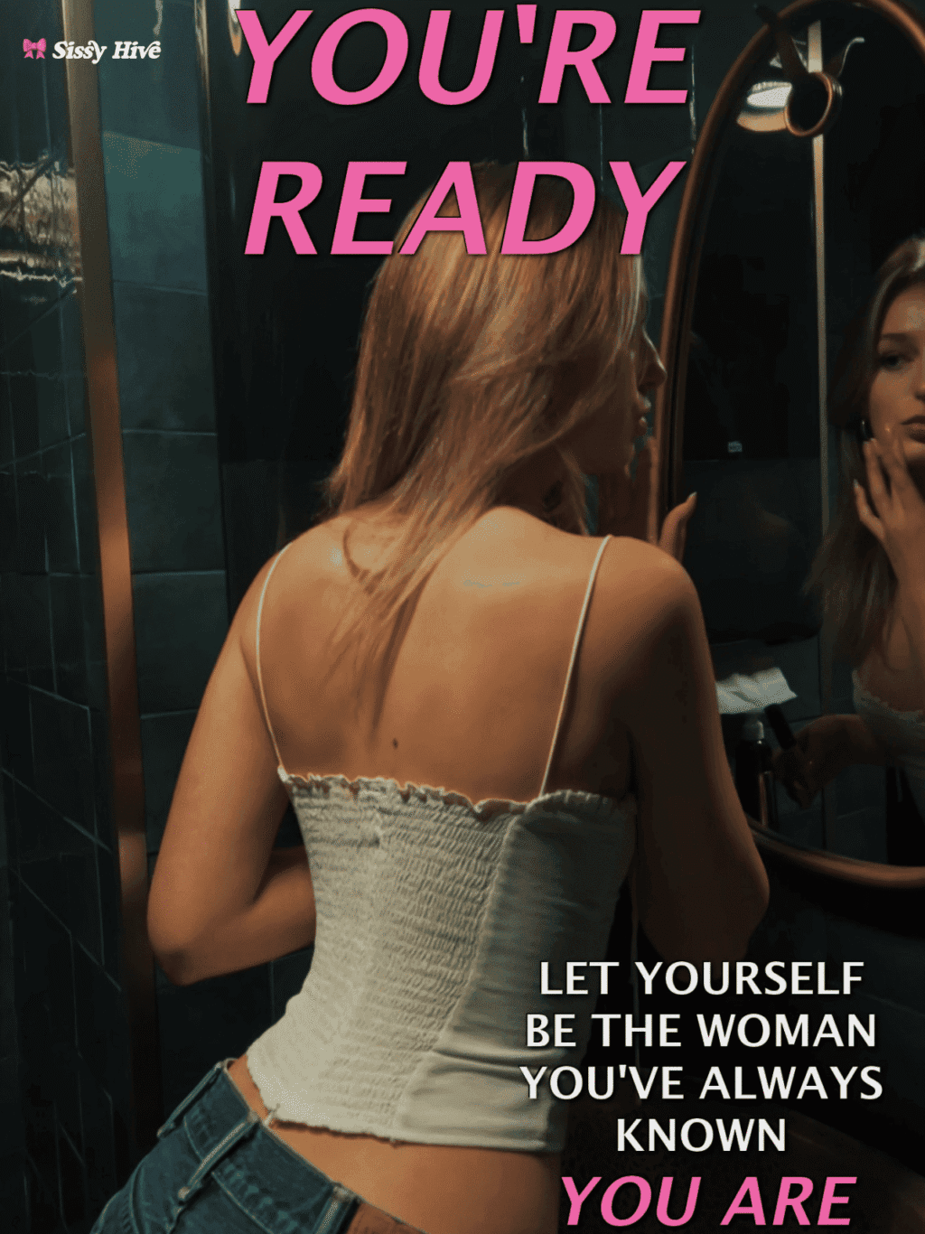 Sissy First time Captions 8