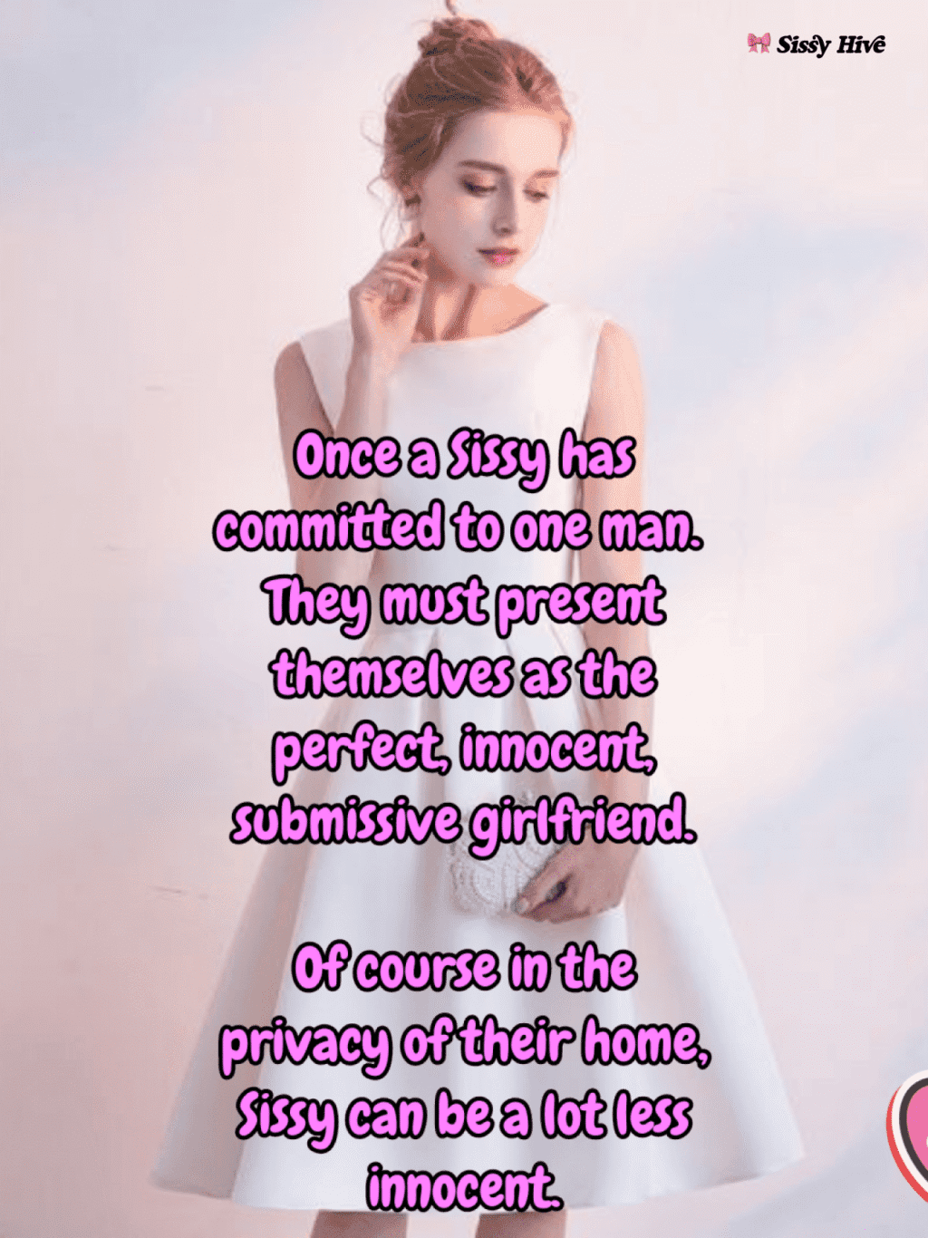 Sissy Girlfriend Caption 1