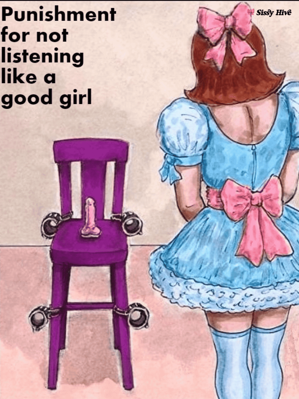 Sissy Gloryhole Caption 12