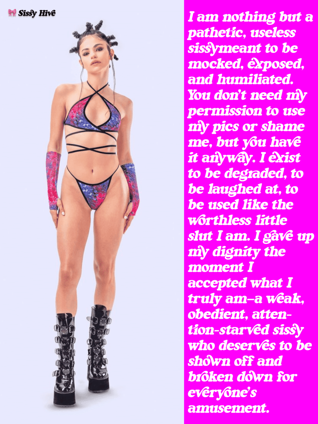 Sissy Humulition Captions 9