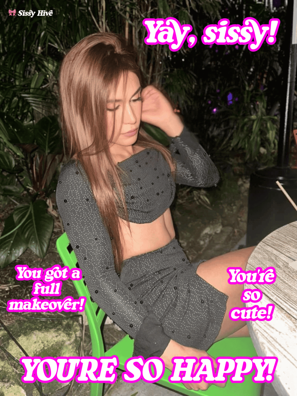 Sissy Makeover Captions 2