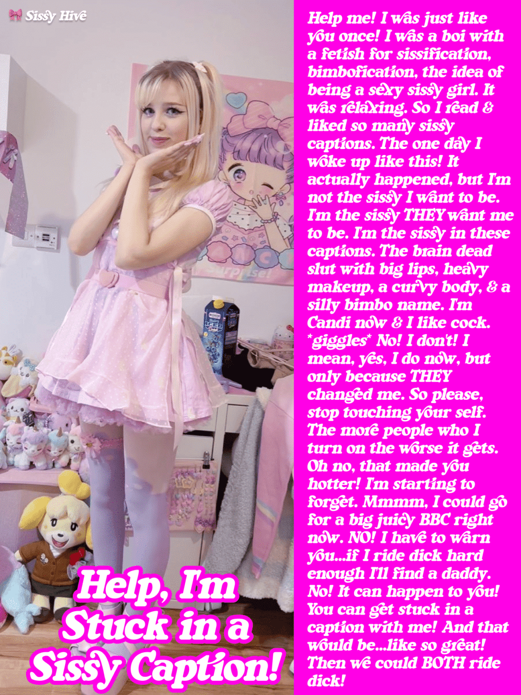 Sissy Makeover Captions 4