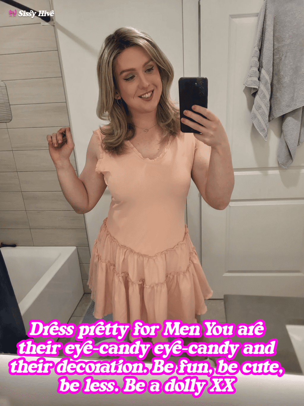 Sissy Makeover Captions 7