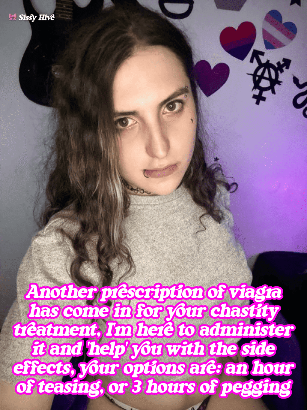 Sissy Pegging Captions 4