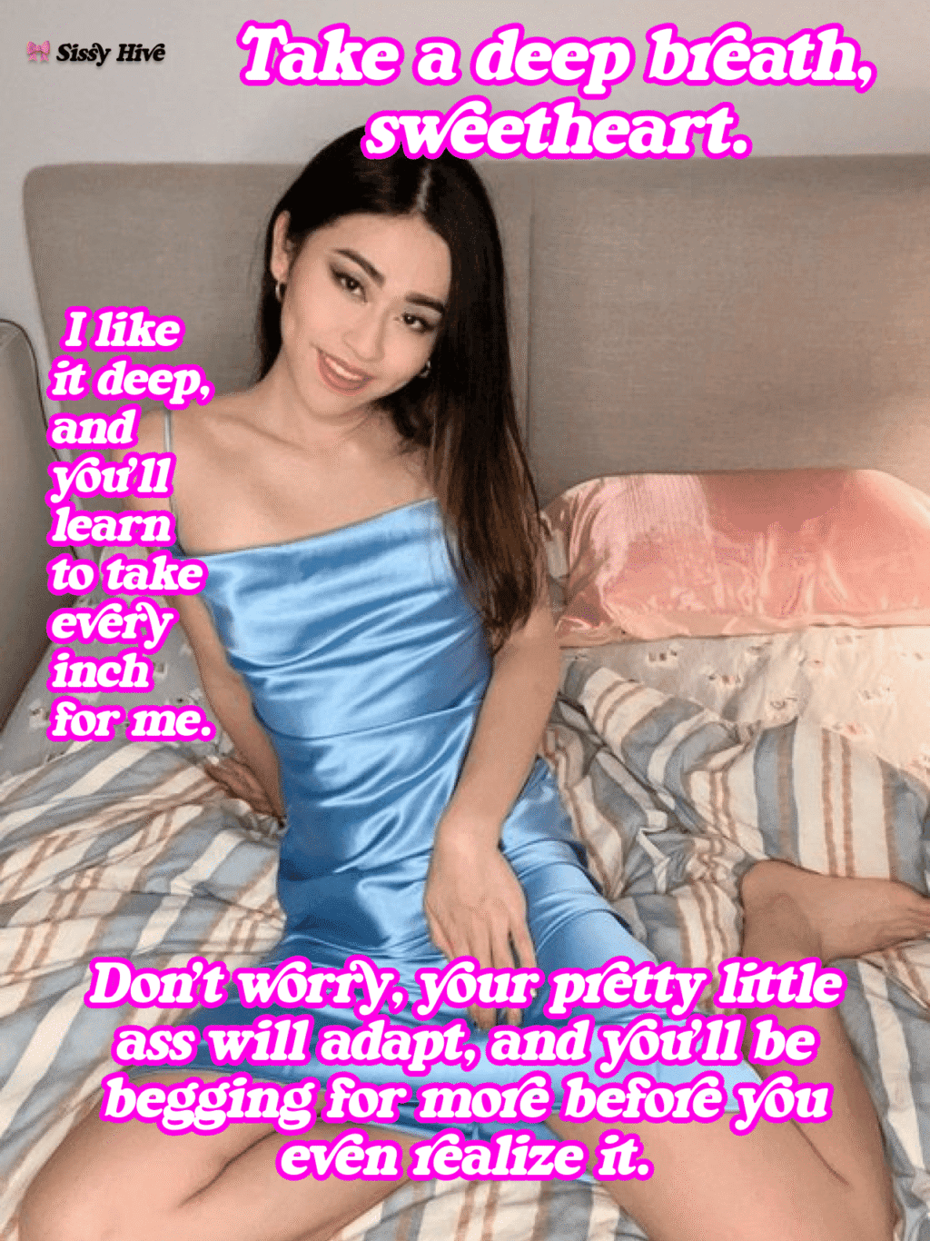 Sissy Pegging Captions 6
